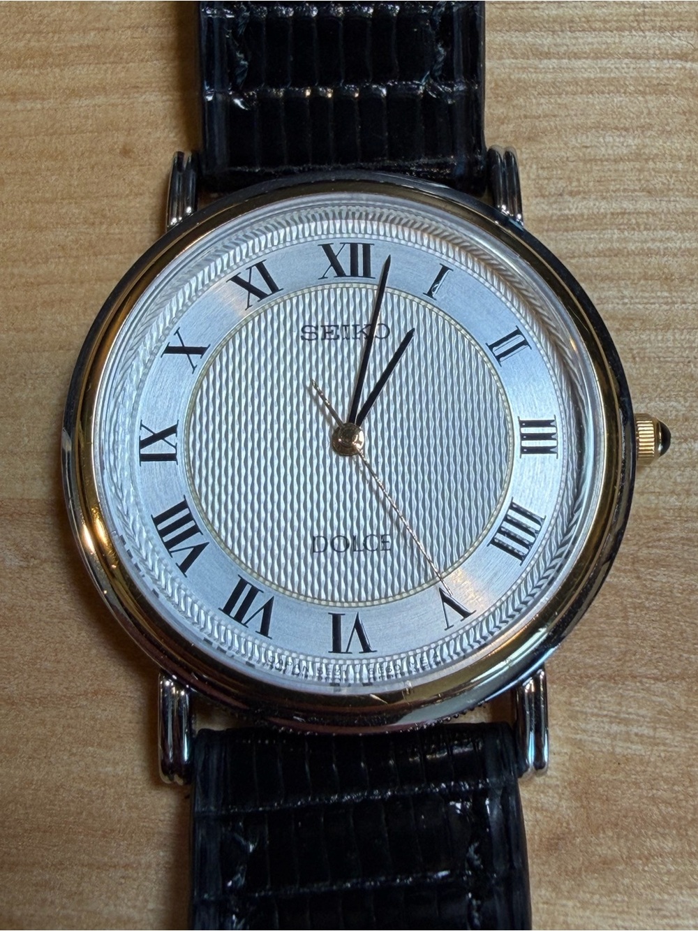Seiko Dolce 5E31-6E60 High-Accuracy Quartz Dress Watch